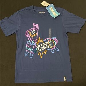 NWT Fortnite Victory Royale Gaming Graphic Tee Youth 14/16